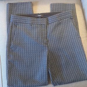 Theory cropped straight leg pants size 2